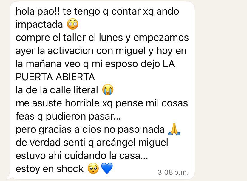 Testimonio: experiencia de protección con el Arcángel Miguel